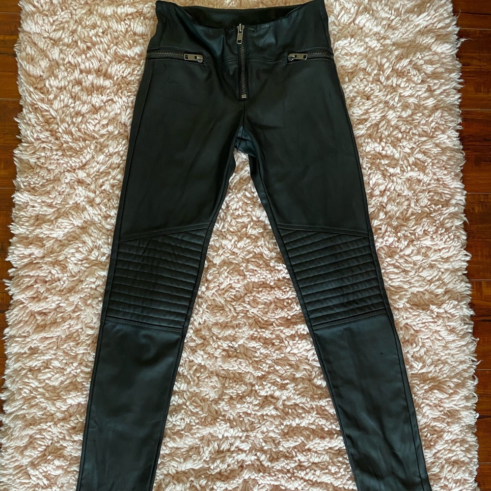 Leather pants